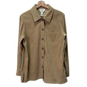 Talbots Button Up Shirt sz M